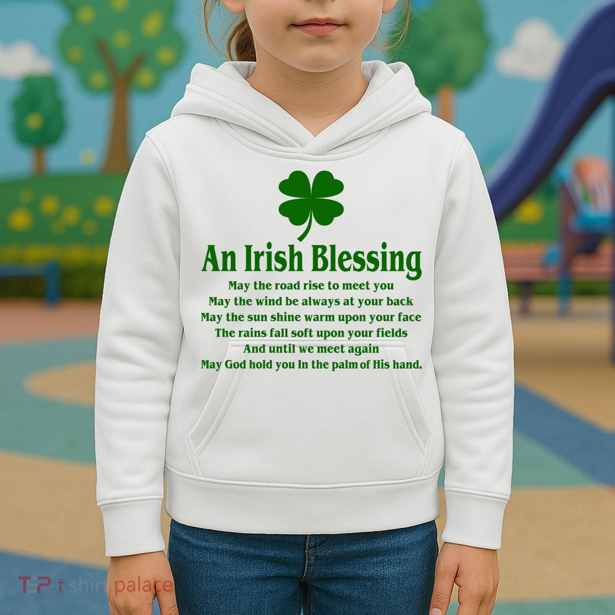 An Irish Blessing Kids Hoodie