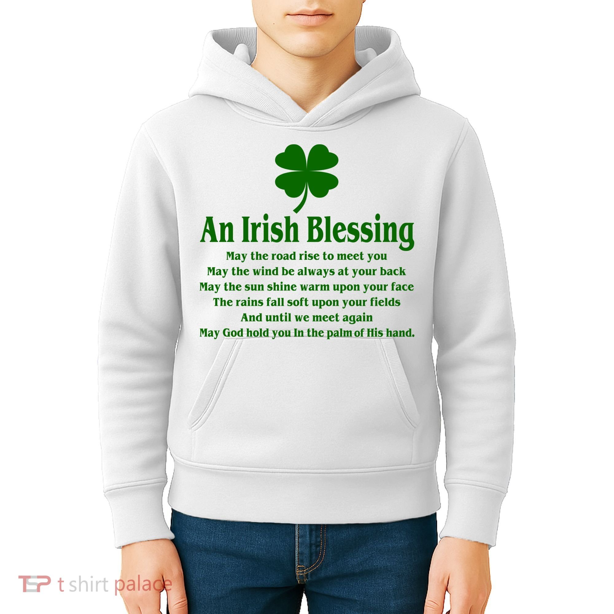 An Irish Blessing Kids Hoodie