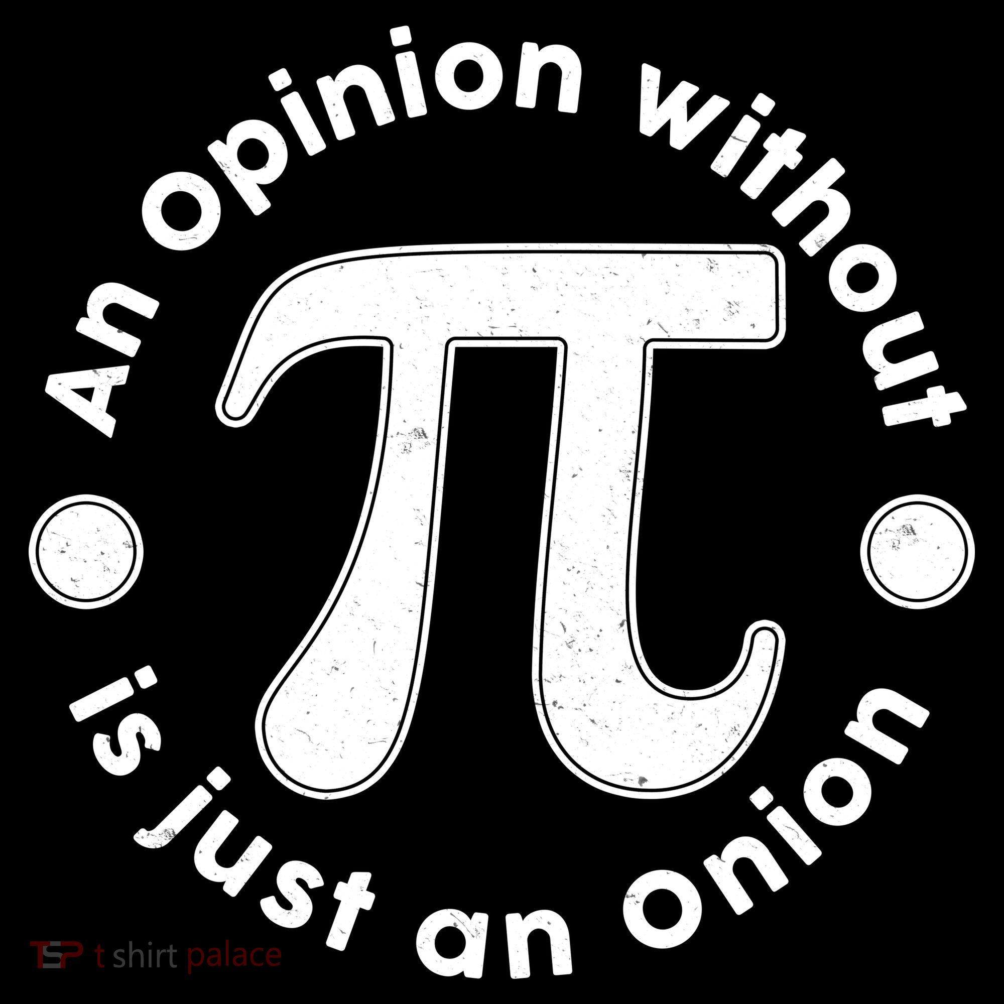 An Opinion Without Pi Is Just An Onion Ornament