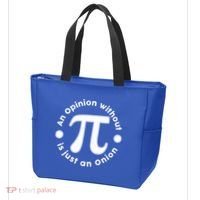 An Opinion Without Pi Is Just An Onion Tote Bag thumb 3
