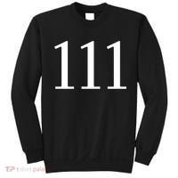 Angel Number 111 Big Things Are Coming Sweatshirt thumb 0