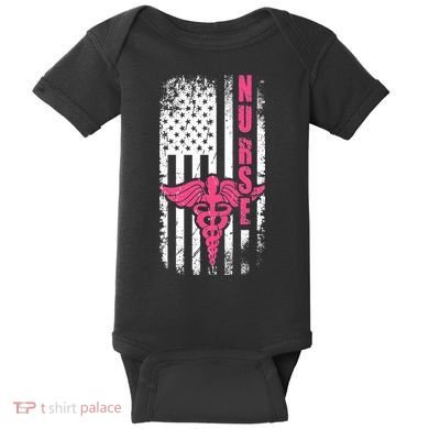 American Nurse Baby Bodysuit
