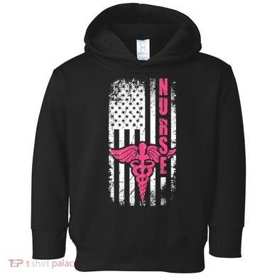American Nurse Toddler Hoodie