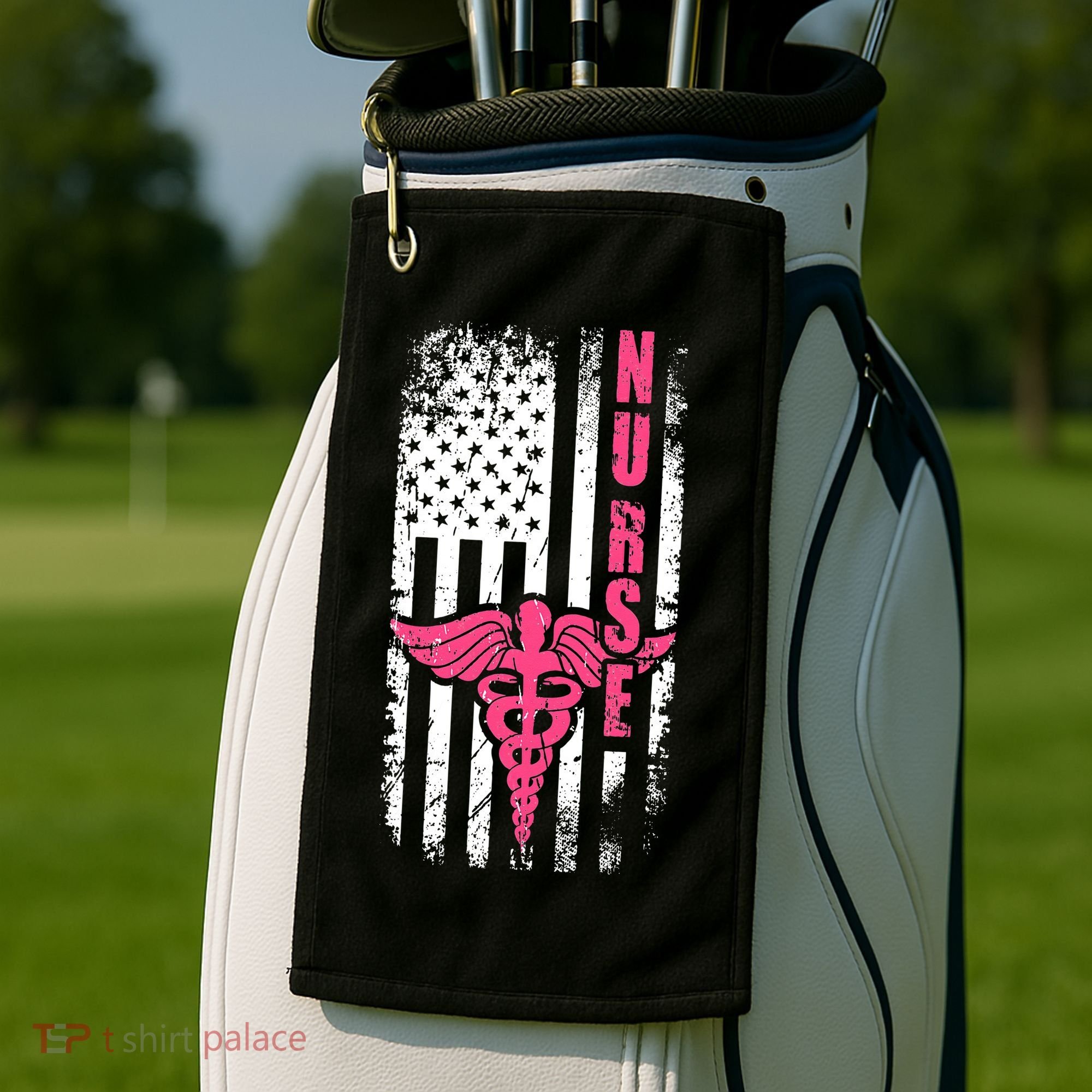 American Nurse Golf Towel