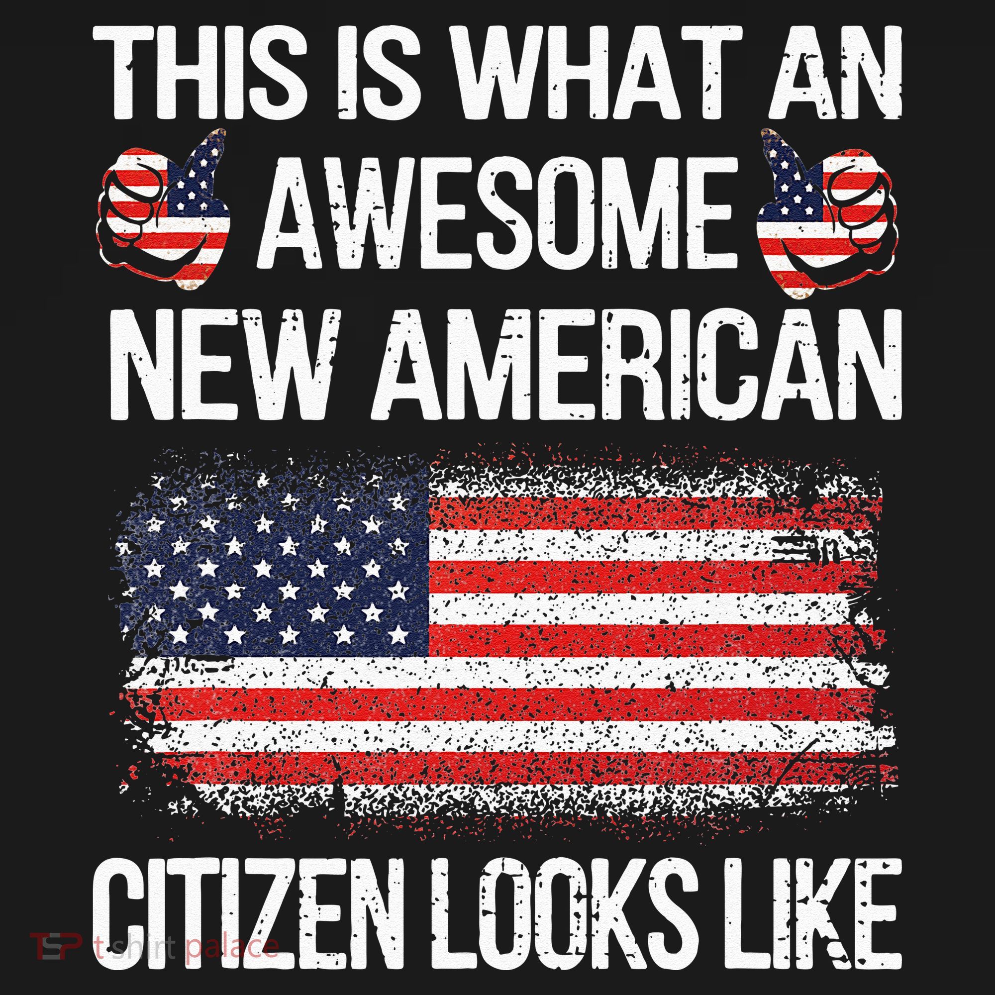 Awesome New American Flag US Citizenship USA US Citizen Women's Tank Top