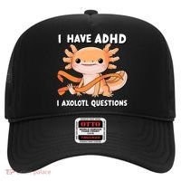 ADHD Neurodiversity Awareness Funny Apparel I Have ADHD I Axolotl Question ADHD Awareness Neurodiver Hat thumb 0