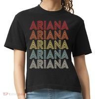 Ariana Name Ariana Retro Comfort Colors Boxy T-Shirt thumb 0