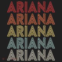 Ariana Name Ariana Retro Comfort Colors Boxy T-Shirt thumb 3