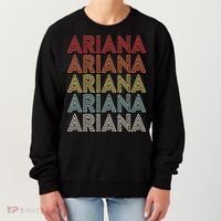 Ariana Name Ariana Retro Women's Sweatshirt thumb 0