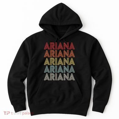 Ariana Name Ariana Retro Hoodie