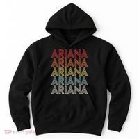 Ariana Name Ariana Retro Hoodie thumb 0