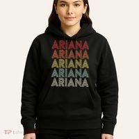 Ariana Name Ariana Retro Hoodie thumb 5