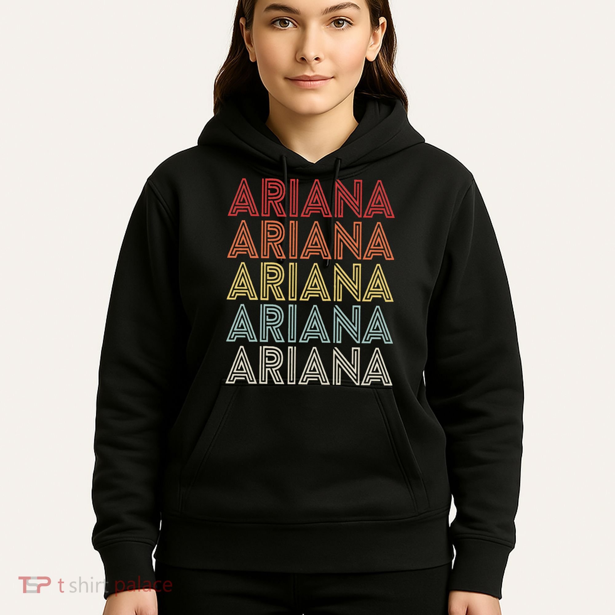 Ariana Name Ariana Retro Hoodie