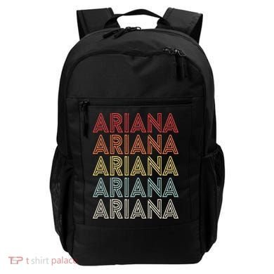Ariana Name Ariana Retro Backpack