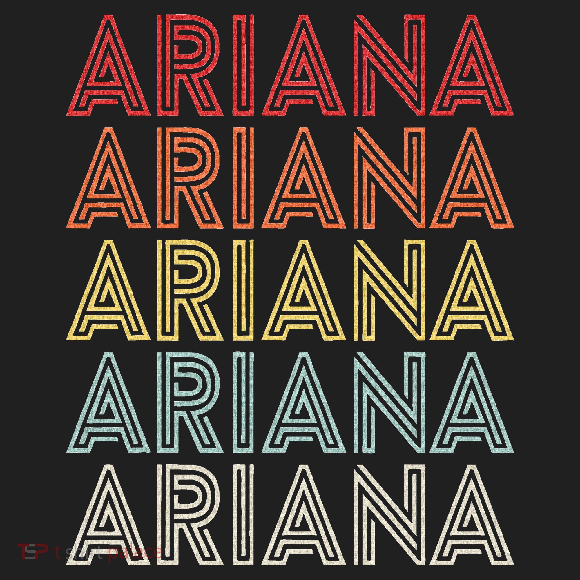 Ariana Name Ariana Retro Beanie