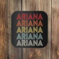 Ariana Name Ariana Retro Coaster thumb 0