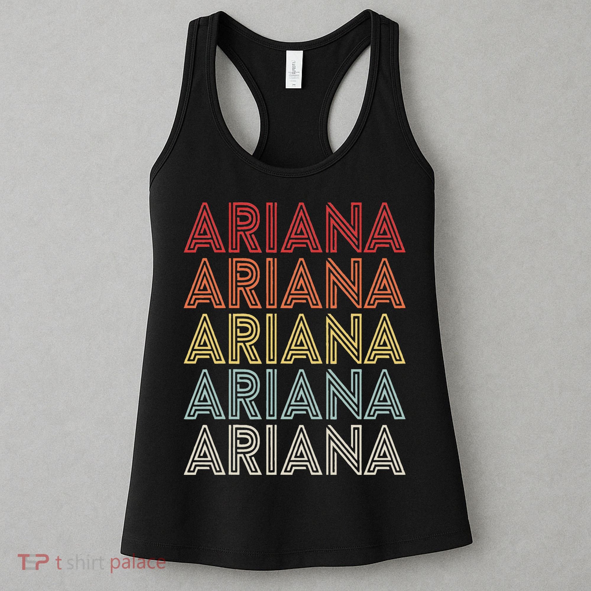 Ariana Name Ariana Retro Women's Tank Top