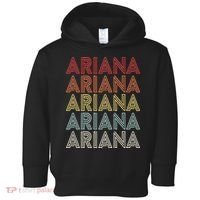 Ariana Name Ariana Retro Toddler Hoodie thumb 0
