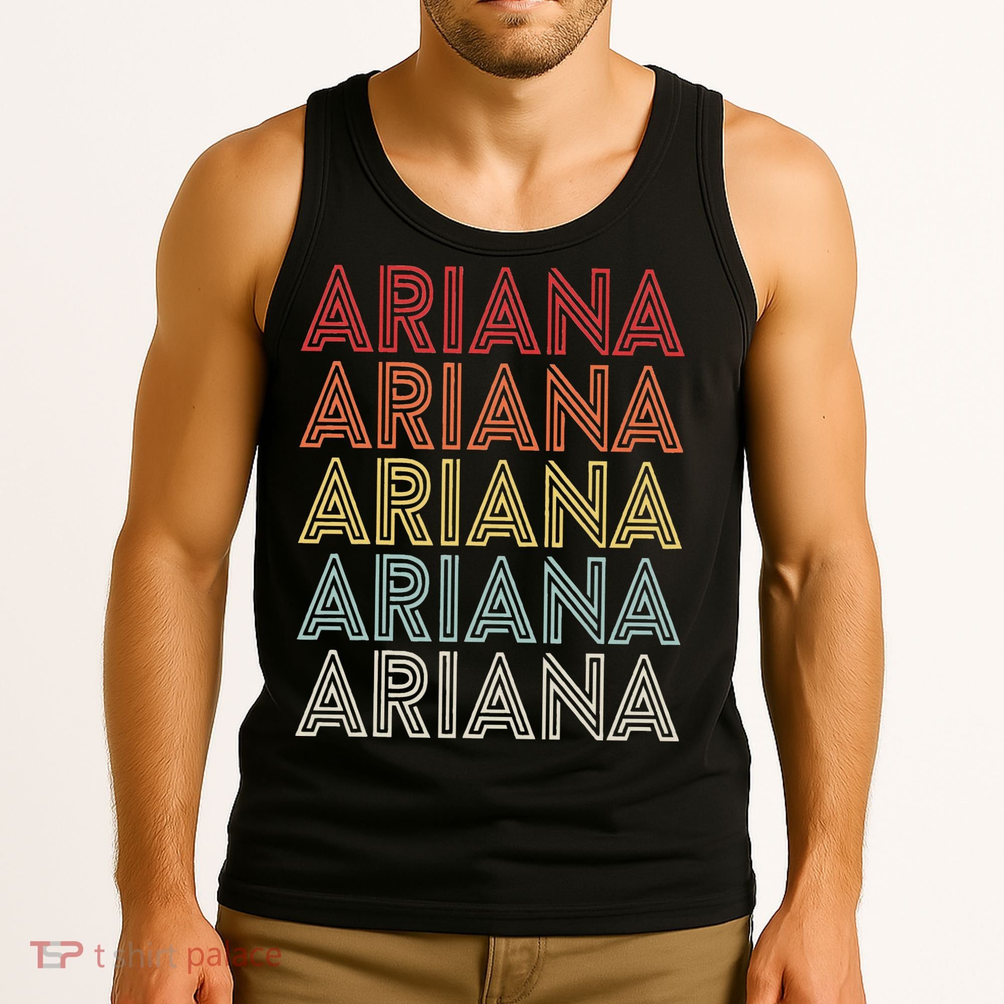 Ariana Name Ariana Retro Tank Top