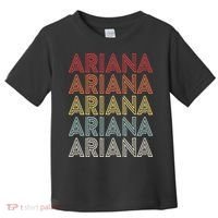 Ariana Name Ariana Retro Toddler T-Shirt thumb 0