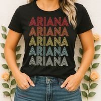 Ariana Name Ariana Retro Women's T-Shirt thumb 2