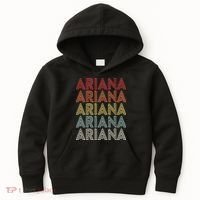 Ariana Name Ariana Retro Kids Hoodie thumb 0