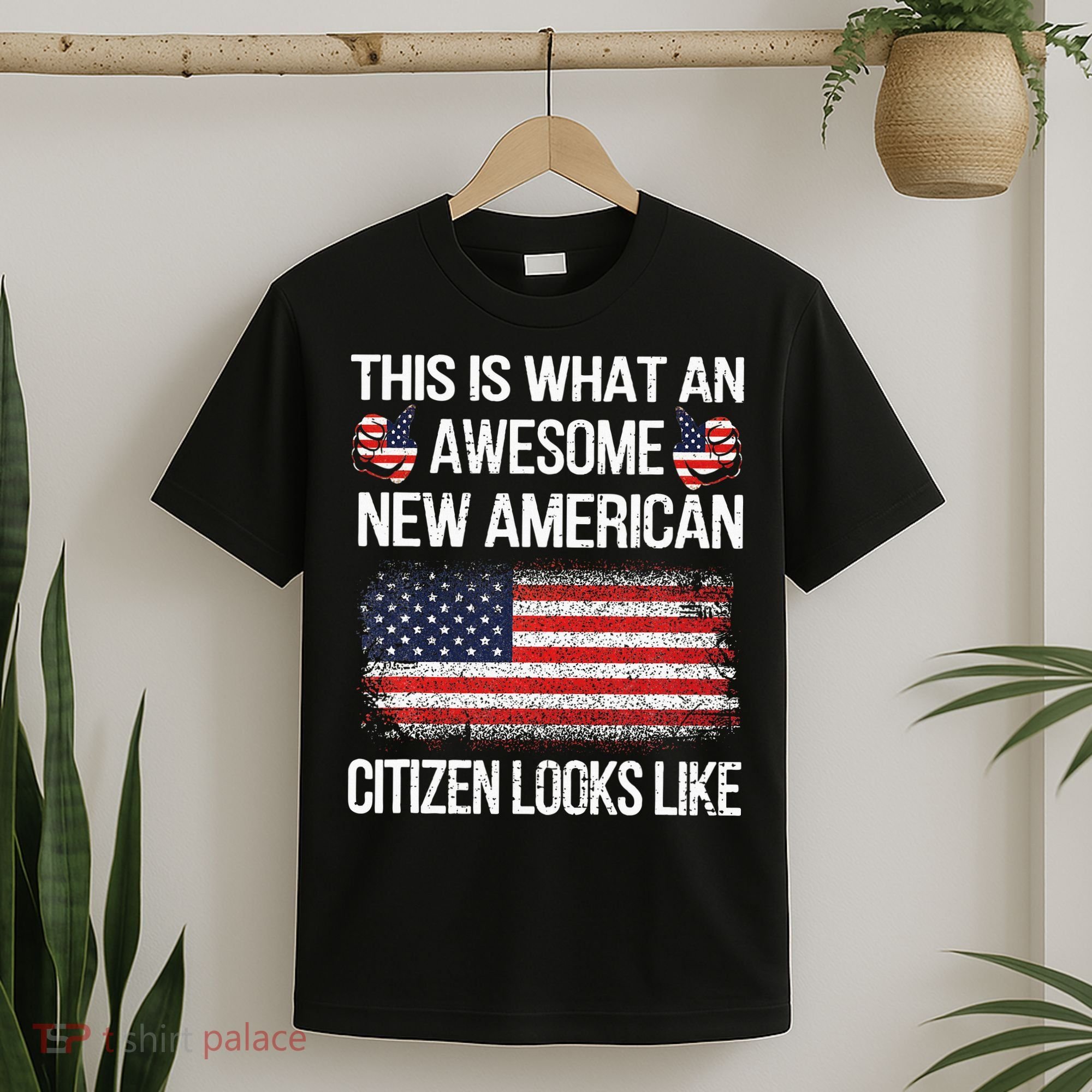 Awesome New American Flag Us Citizenship Usa Us Citizen T-Shirt
