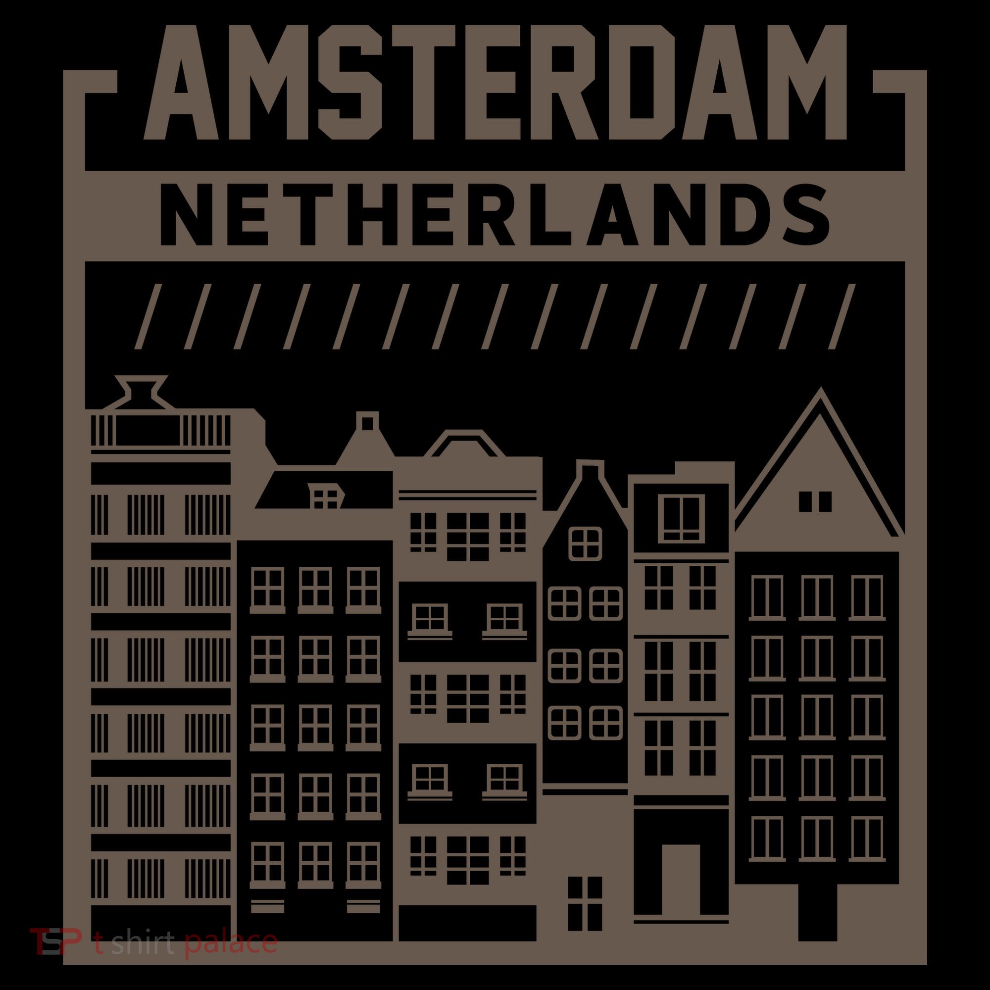Amsterdam Netherlands Toddler Hoodie