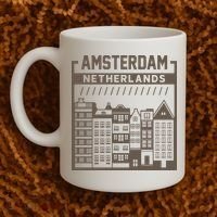 Amsterdam Netherlands Coffee Mug thumb 2