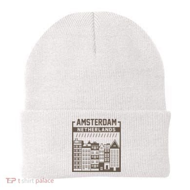 Amsterdam Netherlands Beanie