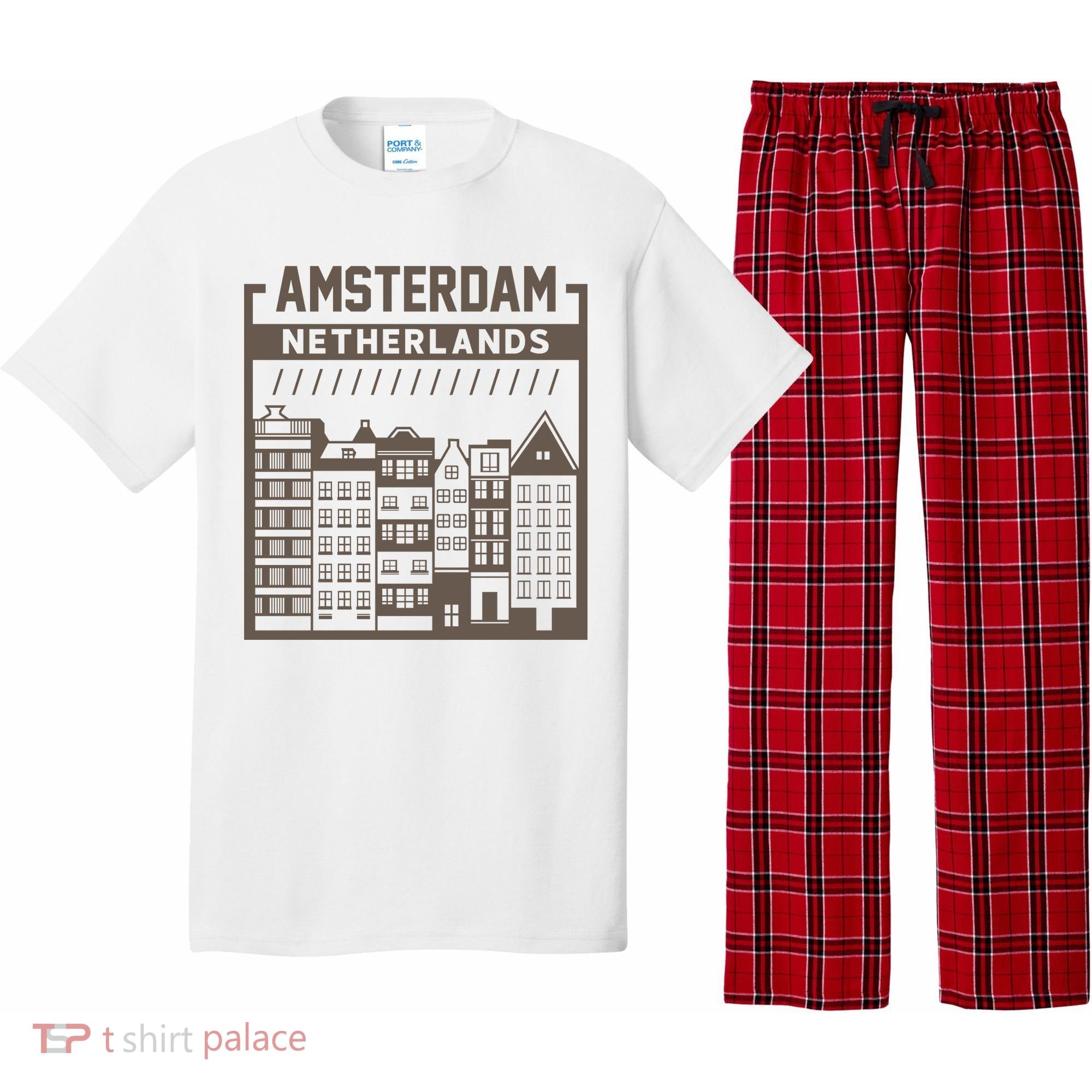 Amsterdam Netherlands Pajama Set