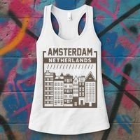 Amsterdam Netherlands Women's Tank Top thumb 3