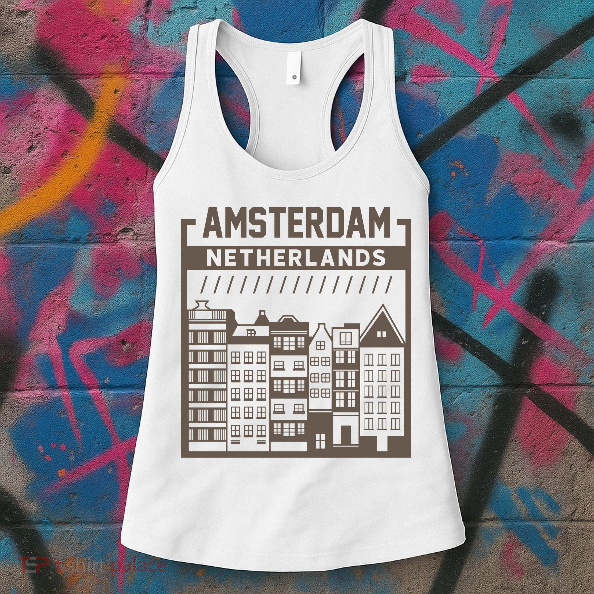 Amsterdam Netherlands Women's Tank Top