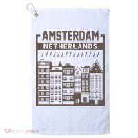 Amsterdam Netherlands Golf Towel thumb 0