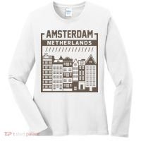 Amsterdam Netherlands Women's Long Sleeve Shirt thumb 0
