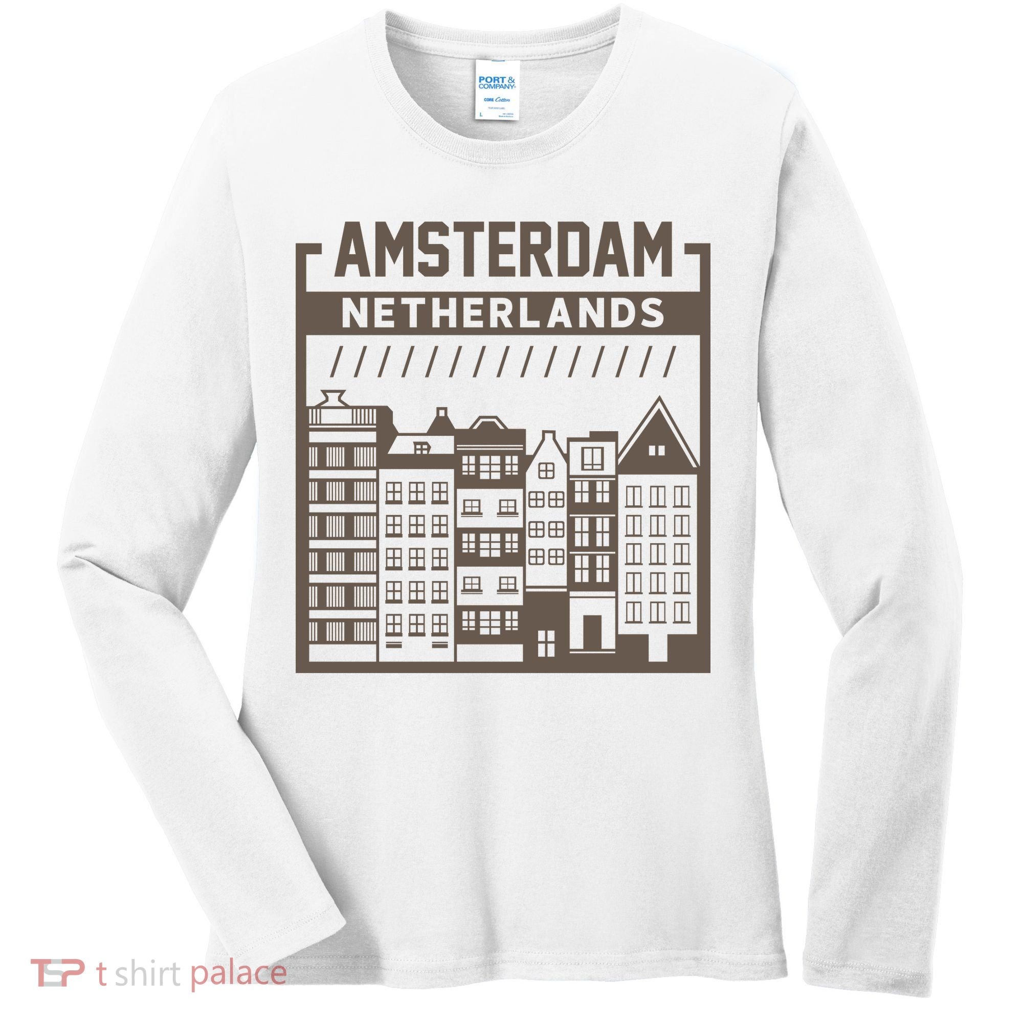 Amsterdam Netherlands Women's Long Sleeve Shirt
