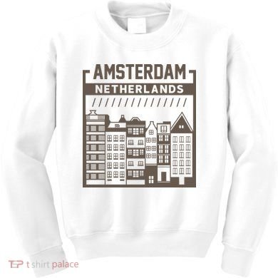 Amsterdam Netherlands Kids Sweatshirt