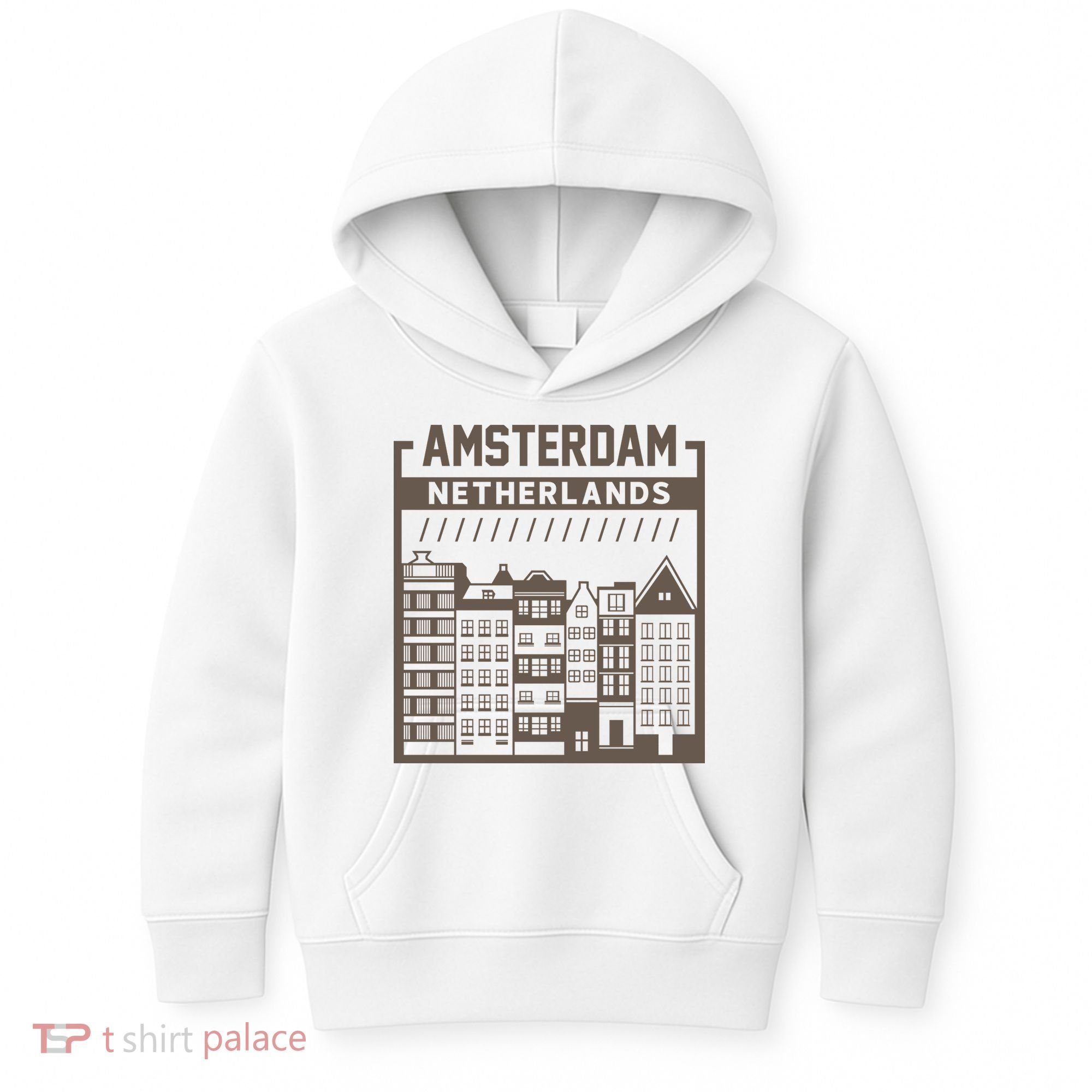 Amsterdam Netherlands Kids Hoodie