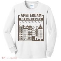 Amsterdam Netherlands Kids Long Sleeve Shirt thumb 0