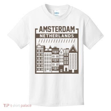Amsterdam Netherlands Kids T-Shirt