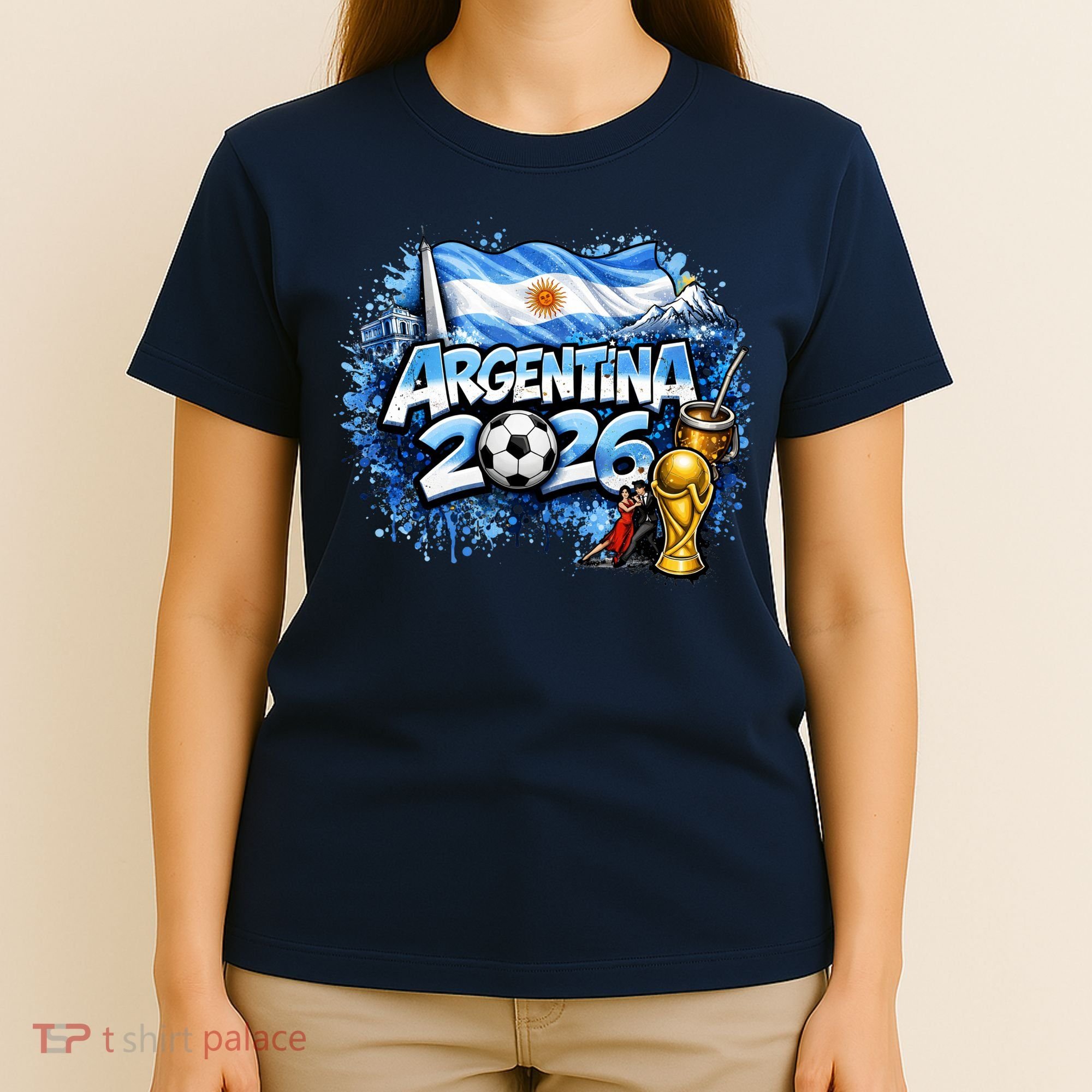 ARGENTINA North America Soccer Tournament 2026 T-Shirt