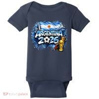 ARGENTINA North America Soccer Tournament 2026 Baby Bodysuit thumb 0