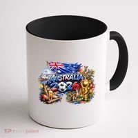 AUSTRAMIA North America Soccer Tournament 2026 Coffee Mug thumb 1