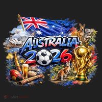 AUSTRAMIA North America Soccer Tournament 2026 Beanie thumb 2