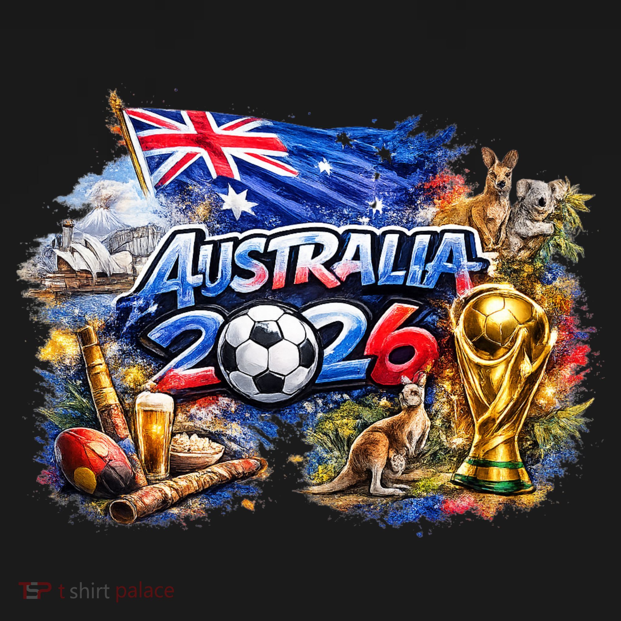 AUSTRAMIA North America Soccer Tournament 2026 Women's Hoodie