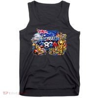AUSTRAMIA North America Soccer Tournament 2026 Tank Top thumb 0