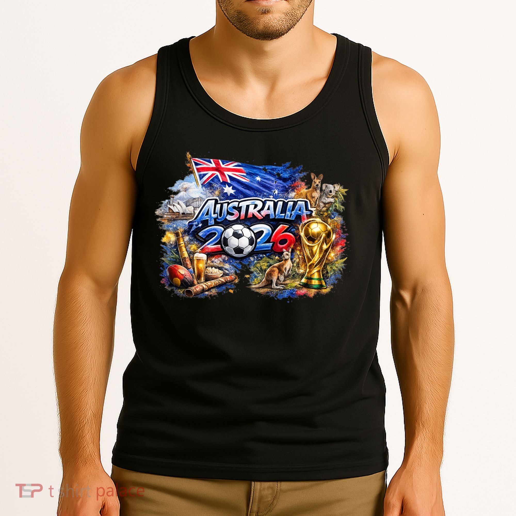 AUSTRAMIA North America Soccer Tournament 2026 Tank Top