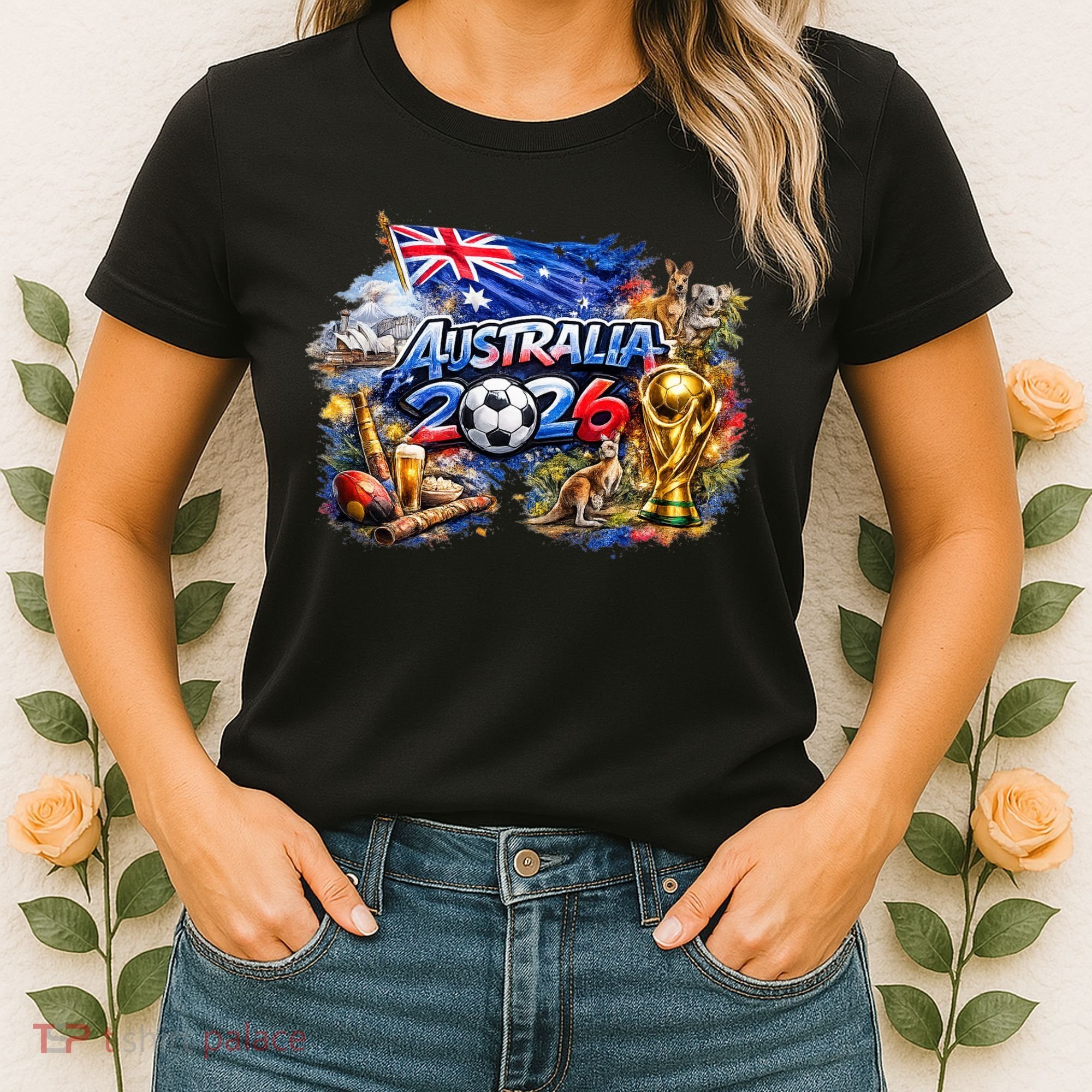 AUSTRAMIA North America Soccer Tournament 2026 Women's T-Shirt