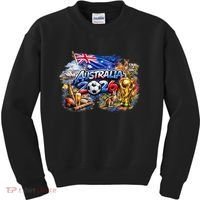 AUSTRAMIA North America Soccer Tournament 2026 Kids Sweatshirt thumb 0