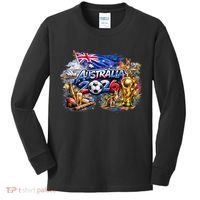 AUSTRAMIA North America Soccer Tournament 2026 Kids Long Sleeve Shirt thumb 0